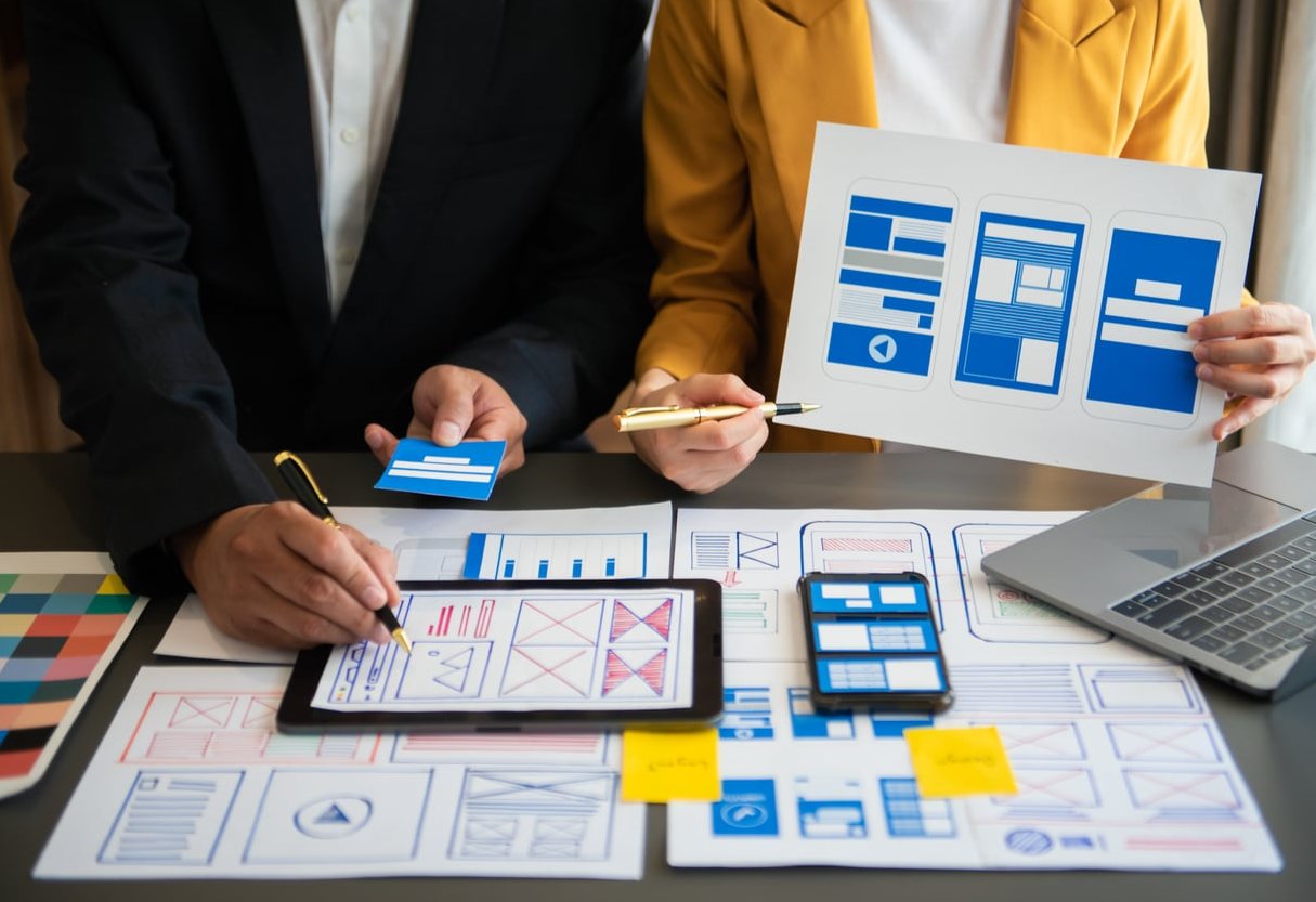 website launch checklist laptop